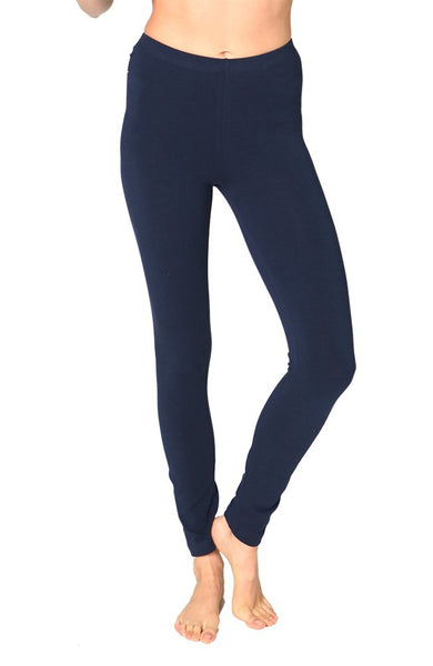 1007 Combed Spandex Jersey Leggings-yourzmart