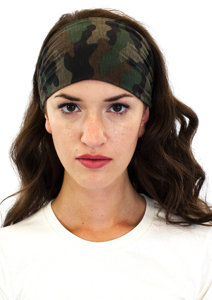17130CMO Women's Camo Headband-yourzmart