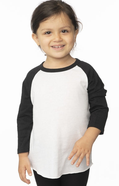 20660 Toddler Triblend Raglan Baseball Shirt-yourzmart