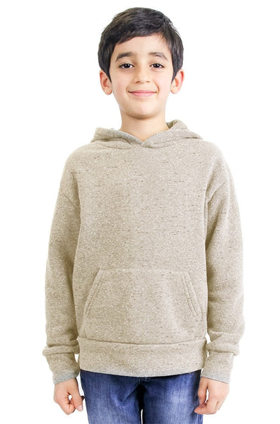 25025 Youth Triblend Fleece Pullover Hoody-yourzmart