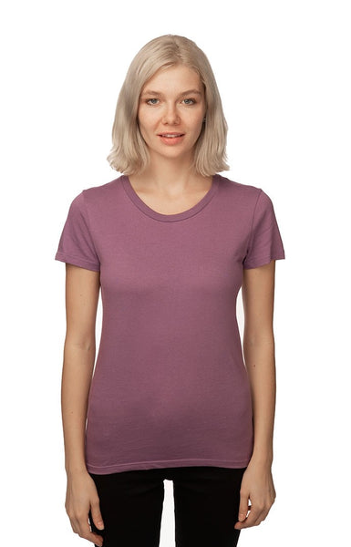 5001ORGW Womens Short Sleeve Organic Fine Jersey Tee-yourzmart